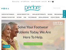 Tablet Screenshot of pedors.com